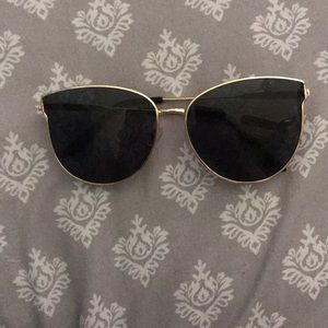 cute cat-eyed shein sunglasses!